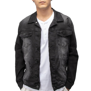 แจ็คเก็ตยีนส์ผู้ชายสไตล์วินเทจคุณภาพสูงสุดฮิต ดีไซน์สโตนวอช ระบายอากาศได้ดี ผลิตตามสั่ง ขายส่งสำหรับฤดูหนาว - Product Image 1