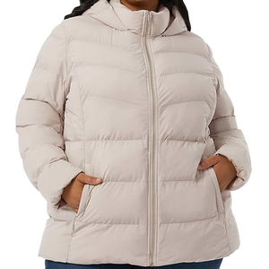 Chaquetas Acolchadas de Invierno para Mujer de la Mejor Calidad, Cortas, con Capucha, Impermeables, con Logotipo Personalizado - Product Image 4