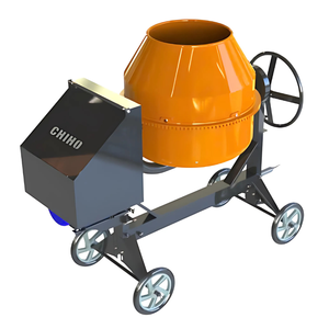 Mezclador de hormigón diésel caliente 450l 350l 250l Mezclador de cemento Precio de la máquina Mezclador de hormigón pequeño - Product Image 5