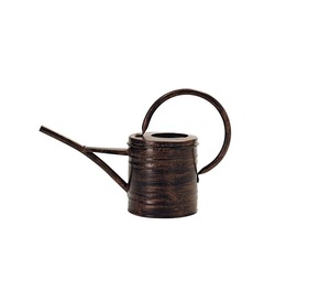 Arrosoir élégant pour outils de jardin eau peut rustique noir enduit sécurité santé métal arrosoir prix de gros bas quantité minimale de commande - Product Image 1