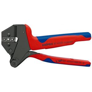 Matrices de sertissage interchangeables Knipex, pinces à sertir les fils, système de sertissage multi-composants, pinces à sertir à poignée ergonomique - Product Image 1