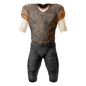 Uniforme Deportivo Personalizado con Estampado, Uniforme Americano con Nombre de Equipo Personalizado, Uniforme de Fútbol Americano de Alta Calidad para Exteriores - Product Image 5