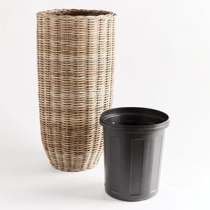 Handcrafted Design Rattan Planter Basket Indoor and Balcony Decoration Flower <b>Pots</b> <b>Mini</b> <b>Plant</b> Containers - Product Image 2