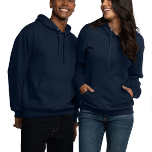 เสื้อฮู้ดผู้ชายแขนยาวผ้าคอตตอนโอเวอร์ไซส์แบบกำหนดเองมีซิป - Product Image 4