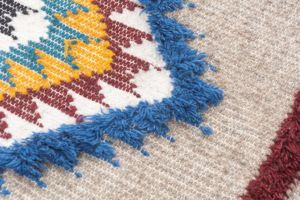 Tapis indien Dhurries tissé à la main tapis de sol décoratif tapis en coton en gros Dhurrie tapis tapis Service personnalisé - Product Image 3