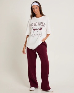 Camiseta Estampada Holgada de Verano Ecológica Cin Cin para Mujer - Product Image 3