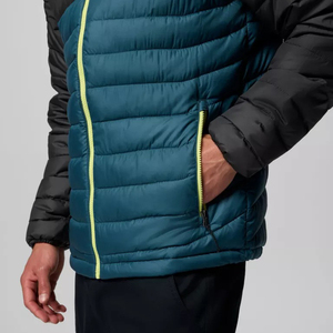 Veste matelassée North-Face noire brillante de haute qualité, col montant, chaude, épaisse, tendance, veste matelassée d'hiver de haute qualité pour hommes - Product Image 4