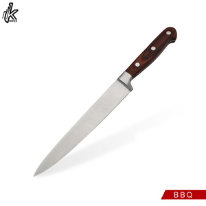 Factory Wholesale 5 Piece Set Premium Knife Clamp Fork And <b>Scissors</b> Bbq Tool Set - Product Image 2