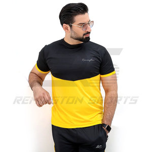 Ropa de entrenamiento de gimnasia El mejor diseño Colorido Ropa de temporada de verano Conjunto de chándales Nueva llegada Hombres Use conjuntos de chándales de verano - Product Image 6