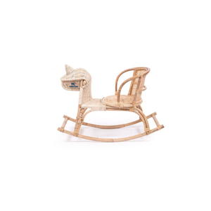 Venta al por mayor de animales mecedora silla más vendida de ratán bebé mecedora caballo oveja elefante sillas precio barato de la fábrica de Vietnam - Product Image 3