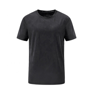 T-shirt T-shirts de haute qualité 100% coton col rond pour homme, logo OEM uni vierge - Product Image 5