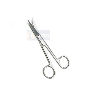 Ciseaux chirurgicaux professionnels à pointe incurvée Ciseaux d'opération 7 "Ciseaux de pansement d'opération Vente en gros - Product Image 6