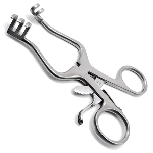 Separador de Piel Quirúrgico Manual de Acero Inoxidable, Retractor Weitlaner Autoestático, Instrumentos Backhaus International WR-0198 - Product Image 5