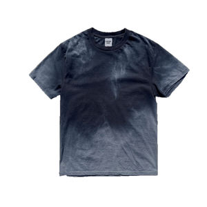 Camiseta de hombre teñida con barro al por mayor de alta calidad 100% algodón lavado ácido camiseta de talla grande personalizada para hombre - Product Image 1