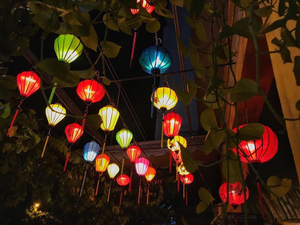 Artesanías decoran tradicional Hoi An linterna de seda linternas de seda Vietnam hecho a mano - Product Image 2