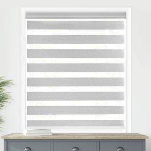 Stores à rouleau zébrés stores sur mesure cantonnières pour fenêtres portes coulissantes Patio portes françaises pour bureau à domicile - Product Image 1