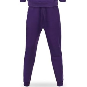 Ensemble de survêtement unisexe en velours avec logo personnalisé, deux pièces, veste et pantalon de jogging, couleur unie, 100% coton, faible MOQ pour survêtement homme pour le printemps - Product Image 5