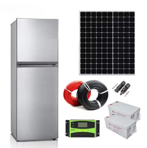 New-Type Powered <b>Refrigerator</b> 12/24V-300+ Liter-4-Door Top-Freezer Bottom Fridge with Stainless Steel and Compressor - Product Image 4
