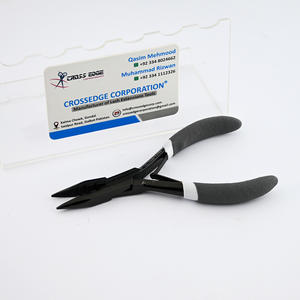 Pince d'extension de cheveux Offre Spéciale de luxe 3 trous couleur noire outil de sertissage de dissolvant d'anneau nano en acier de qualité supérieure - Product Image 1