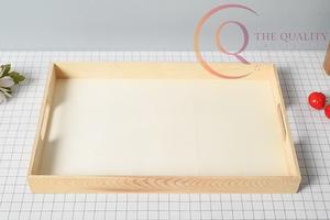 Bandeja de Servir Moderna de Madera con Diseño Minimalista, Ideal para Cocina y Comedor Contemporáneos - Product Image 3