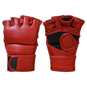Gants de sparring MMA en cuir PU personnalisés de haute qualité, taille professionnelle pour l'entraînement en extérieur, vente en gros de gants de boxe - Product Image 1