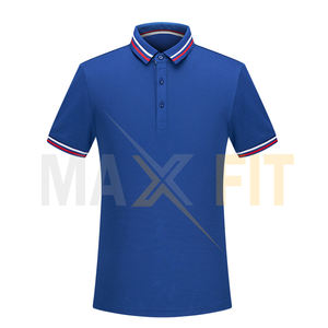 2024 Design de qualité supérieure Polyester Coton Dry Fit Golf Plain Polos pour hommes avec logo personnalisé par Maxfit Enterprises - Product Image 5