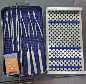 Juego de Microinstrumentos con Caja, Instrumentos Quirúrgicos de Laparoscopia de Acero Inoxidable, Manuales, Reutilizables, de Alta Calidad por Surgiright - Product Image 6