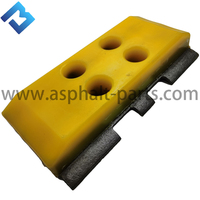 Nouvelles chaussures de chantier intégrées 151757 en acier 42 CrMo pour porte-outils Silver /ABG/Dynapac/etc. Machine à fraiser pour la construction routière, garantie 1 an