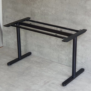 Table de style industriel HCTO002 120x60cm, système TIO, pieds en fer, assemblage système TIO, revêtement en poudre - Product Image 2