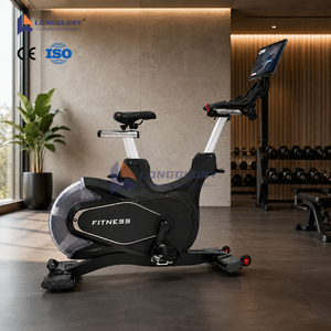 จักรยานปั่นออกกำลังกายแบบแม่เหล็ก Hyrox Cardio Training พร้อมหน้าจอ LED สำหรับใช้ในร่ม เหมาะสำหรับฟิตเนสคลับ - Product Image 2