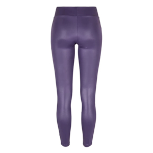 Nueva llegada de alta calidad respetuoso del medio ambiente a prueba de viento transpirable PU pantalones de cuero de invierno todas las tallas cintura elástica precio al por mayor de las mujeres - Product Image 6