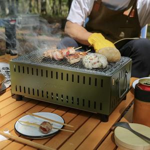 Conception acceptable d'OEM portatif japonais de gril de BBQ de charbon de bois pour l'équipement extérieur de cuisine - Product Image 6