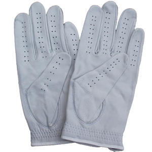 Gants de golf Cabretta en cuir avec logo personnalisable pour hommes vêtements de golf en gros avec logo imprimé - Product Image 2