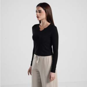 Rush Fit Black Yoga <b>Top</b> - Product Image 3