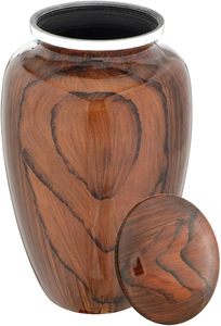 Urnas humanas con textura de madera de nuevo diseño superventas disponibles en gran cantidad del exportador y fabricante indio - Product Image 3