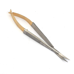 Cuticle Spring Scissor Straight & Curved Professional Cuticle Scissor extra Thin and sharp Spring Scissor with Custom logo - Product Image 2