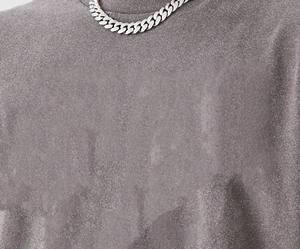 Top vente hommes lavage à l'acide t-shirt Streetwear Hip Hop pierre 100% coton t-shirts avec logo personnaliser lavage à l'acide T-shirt 2025 - Product Image 6