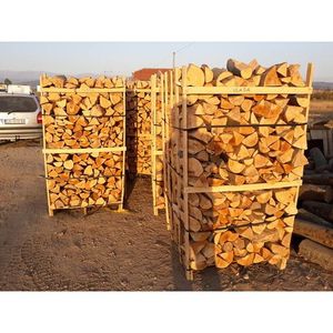 ท่อนฟืนไม้เนื้อแข็งผสมสำหรับถ่านและ briquettes ประกอบด้วยไม้โอ๊คเถ้าไม้สนเบิร์ช - Product Image 5