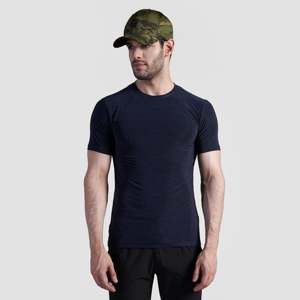 T-shirt Confortable en Coton 100% Bleu Teal Foncé avec Tissu Tricoté Respirant (160 g/m²) Logo Sérigraphié Motif Uni - Product Image 1