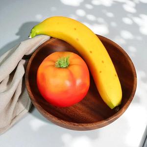 Handcrafted Acacia <b>Wood</b> <b>Salad</b> <b>Bowl</b> for Fresh Green Leaf Mix Fruit Snacks and Daily Home Serving - Product Image 4