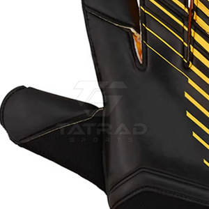 Gants de gardien de but en cuir pour l'entraînement sportif, couleurs personnalisées, doigts entièrement couverts, légers, respirants, à prix avantageux - Product Image 4