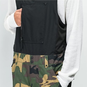 Pantalons de ski personnalisés avec motif camouflage, sublimés, imperméables Tex, réflecteurs Recco, pour hommes et femmes, nouveau style - Product Image 6