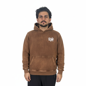 Sudaderas con Capucha para Hombre de Primera Calidad, Lavado Ácido, 100% Algodón, Diseño Personalizado, Ropa Urbana, Estilo Holgado, Básicos de Moda de Invierno - Product Image 1