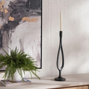 Portavelas de Metal hecho a mano, pieza decorativa de estilo Vintage para decoración acogedora del hogar y exhibición festiva en el centro de la Mesa - Product Image 3