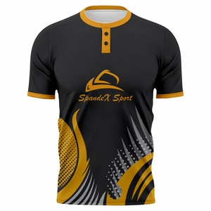 Camisetas de béisbol de alta calidad personalizadas, uniforme de béisbol de malla, logotipo bordado, nombre, Jersey juvenil unisex, camisetas de béisbol - Product Image 1
