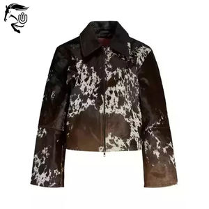 Top Premium <b>Leather</b> Cow Skin Trousers Bold High Street Style Winter Luxurious Comfort Eco-Friendly Front Windproof Breathable - Product Image 5