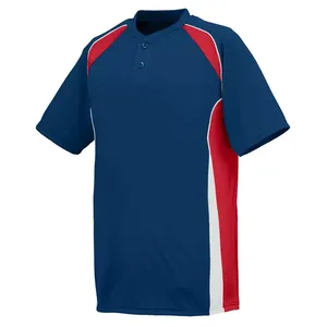 Sublimación personalizada Jersey de béisbol Ropa de entrenamiento Lisa Ropa deportiva Camisa de uniforme de béisbol - Product Image 5