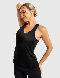 Camisetas sin mangas de entrenamiento para mujer, camisetas transpirables de secado rápido de algodón/poliéster, cuello redondo, estilo Hip Hop, diseño personalizado - Product Image 3