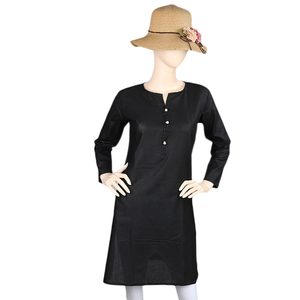 Kurti uni pour femmes - Noir - Product Image 2