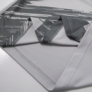 Camiseta informal de manga corta con estampado gráfico de verano 2025 para hombre, camiseta de poliéster/algodón transpirable de secado rápido que absorbe la humedad - Product Image 5